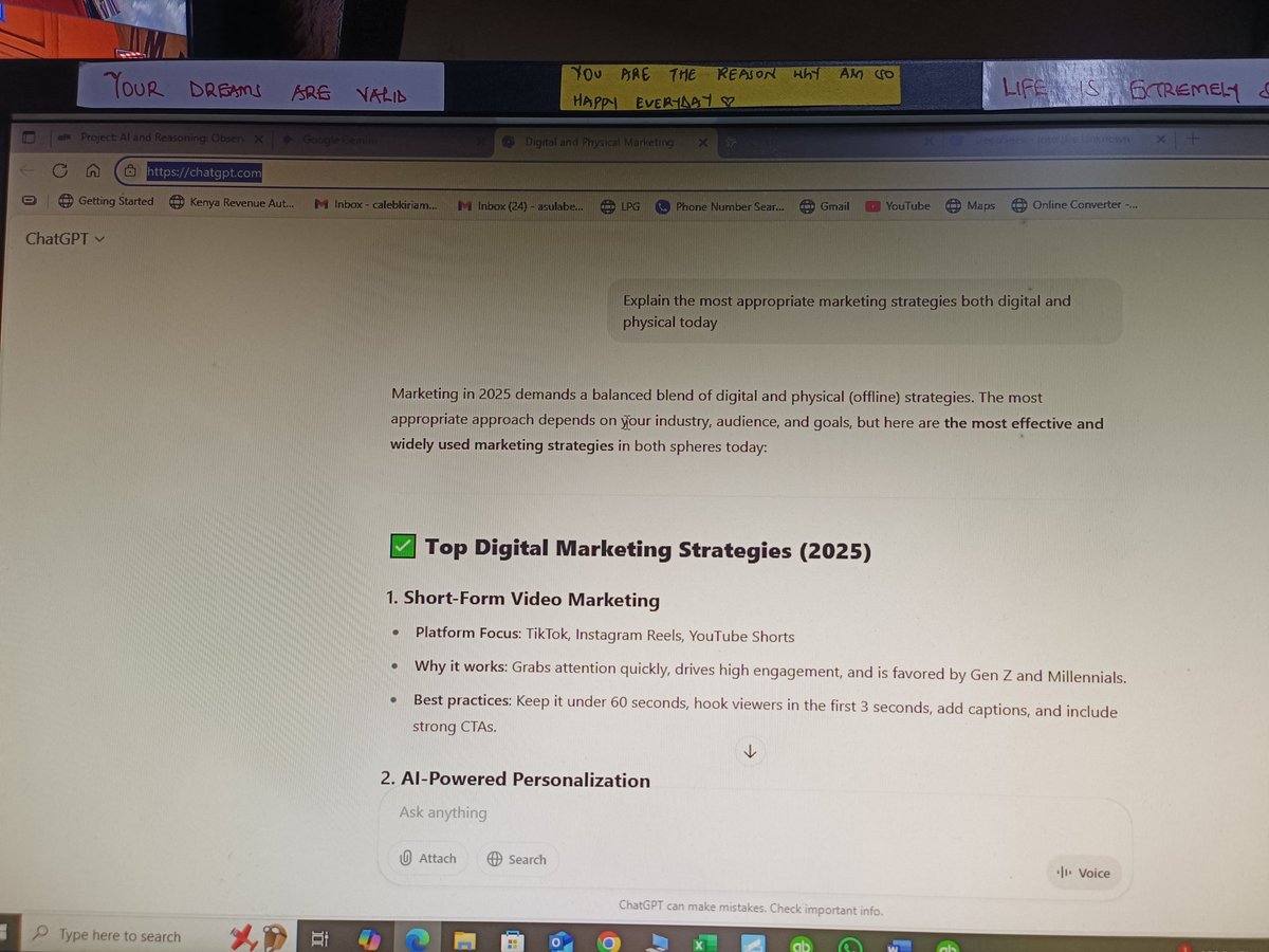 calebkiriama's tweet photo. I tested multiple conversational AI's reasoning using one question. Here are the links
https://t.co/bUIJOcujw7
https://t.co/kfgBj7yN35
https://t.co/zXaZW7sCod
Explain the most appropriate marketing strategies
#ALX_AiSK @jbarbier @lowercase_life @kalibetre https://t.co/Ke413qSMpF