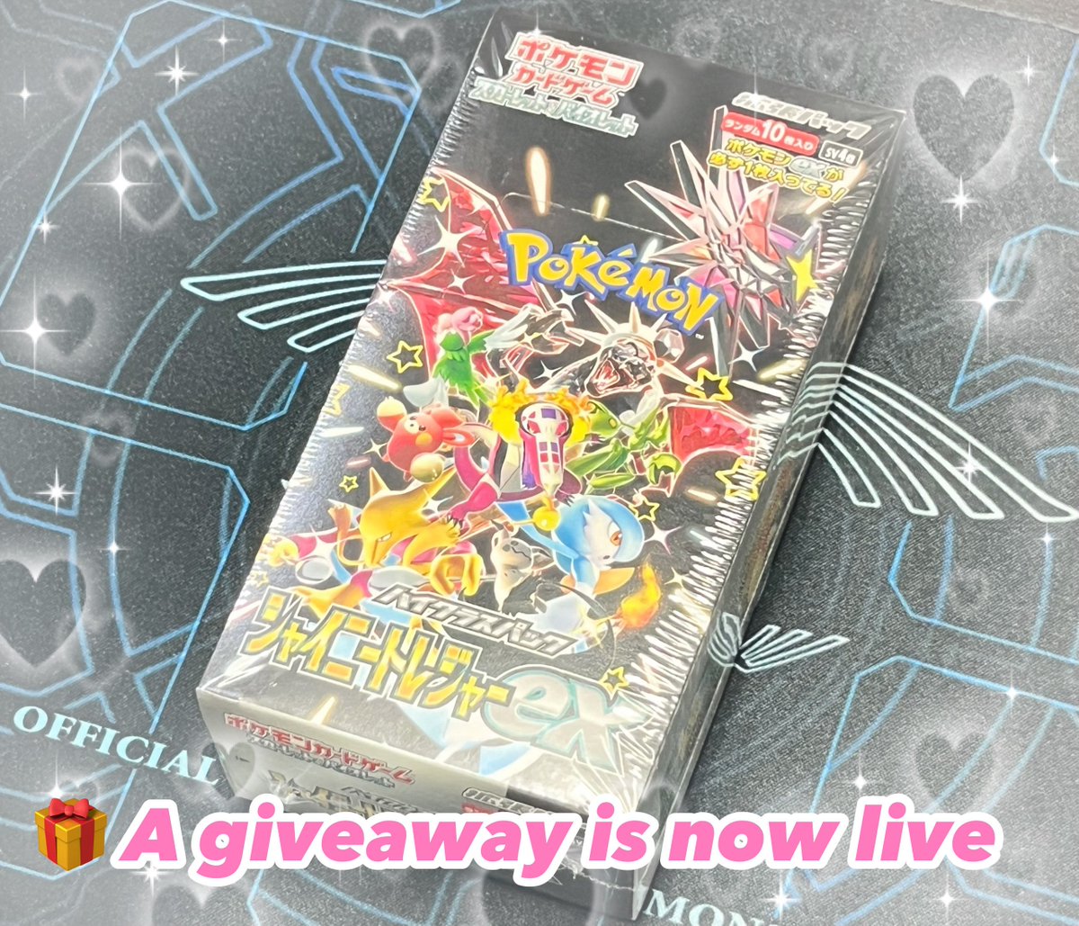 cards_japan's tweet image. #SWEEPSTAKES
🎉 A brand new giveaway just launched!
This time, it’s for everyone’s favorite — Shiny Treasure ex ✨
Only 5 days left to enter! (Ends July 29, JST)
Don’t miss your chance to win this super popular set! 🎁
💗 Be sure to join — we’d love to have you!
Follow us on…