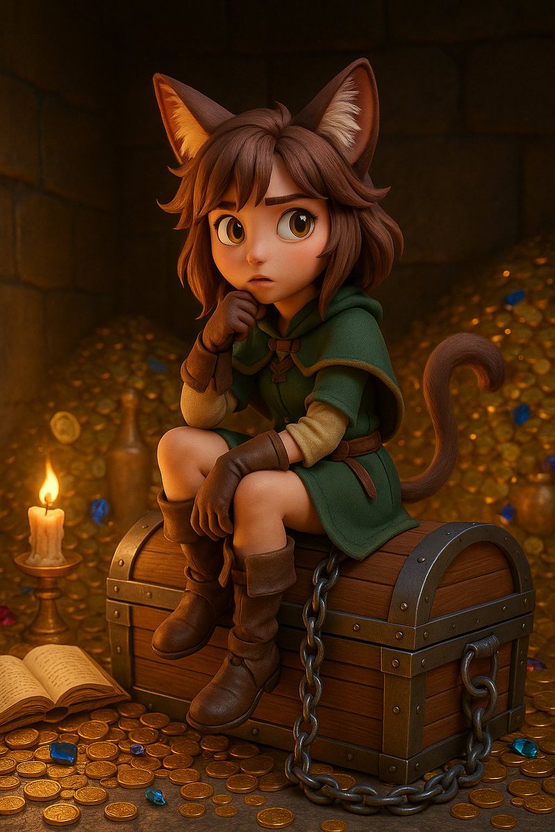 hexdemure's tweet image. Sorry for not posting much today, I have been arguing with art tools to try and keep consistency. But here is vault kitty for you to save.