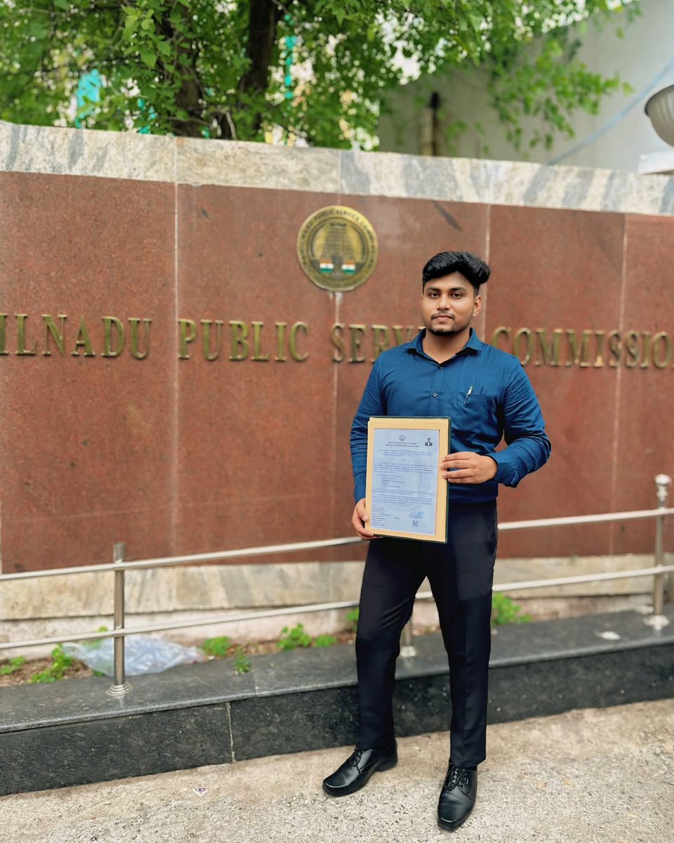 Aravinthdto's tweet image. TNPSC குரூப் 2 தேர்வில் வெற்றி பெற்று DCTO(Deputy Commercial Tax Officer)பதவிக்கு தேர்ந்தெடுக்கப்பட்டுள்ள அன்பு சகோதரர் Jeyachandran அவர்களுக்கு என் மனமார்ந்த நல்வாழ்த்துக்களை தெரிவித்துக் கொள்கிறேன்.
#TNPSC