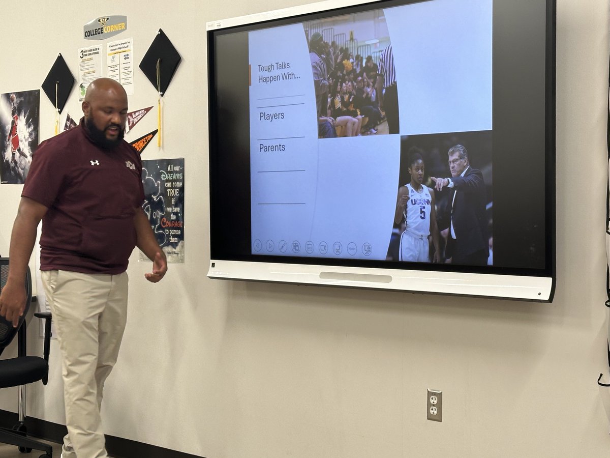 ConsolFootball's tweet image. We had some knowledge dropped today by @Coach_Rod16 speaking on Tough Conversations, and @AMCHSAT with CPR at the opening @CSISD Coaches inservice! 📚🧠 #TheFlagship