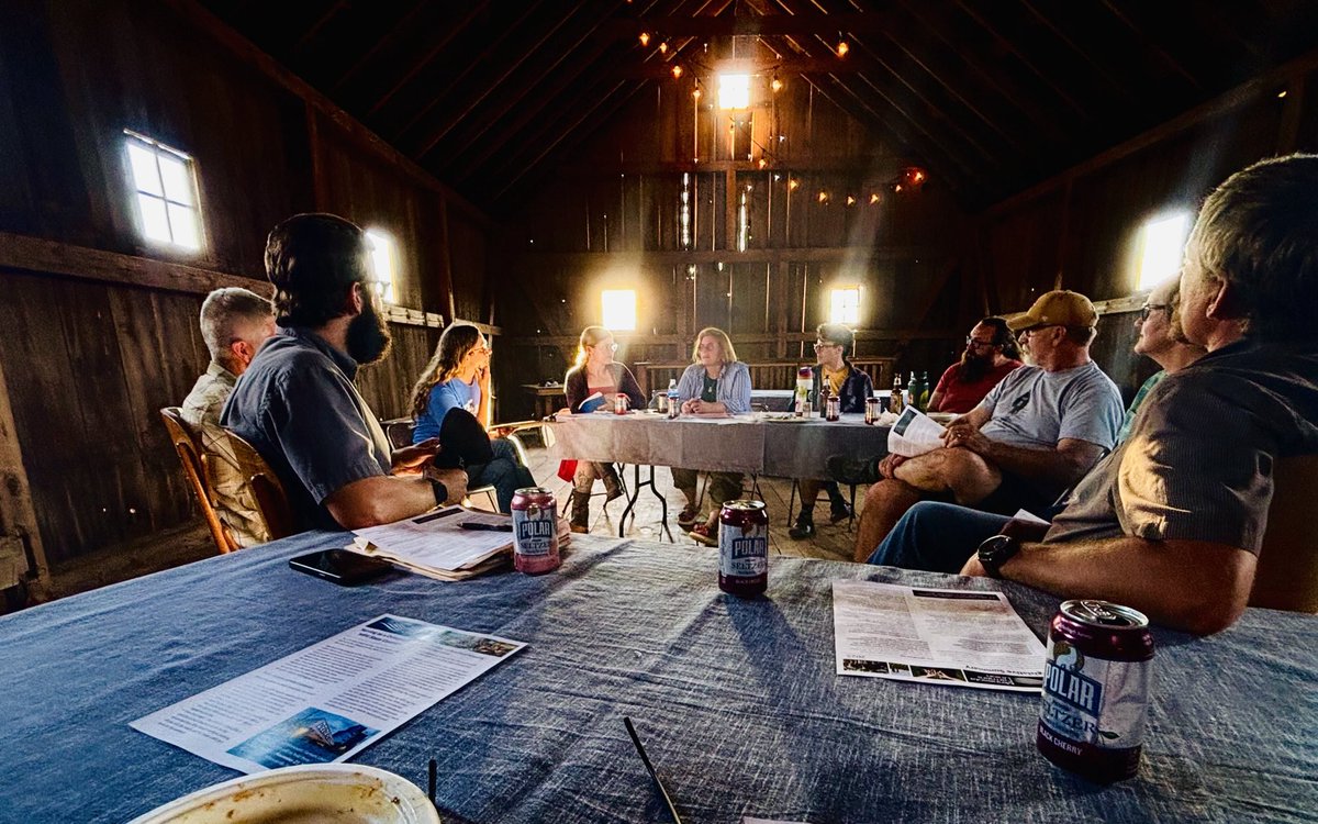 I go to a lot of meetings, always great when its in a barn! Tonight in Finlayson for the Pine County Farmers Union annual convention. Good stuff.