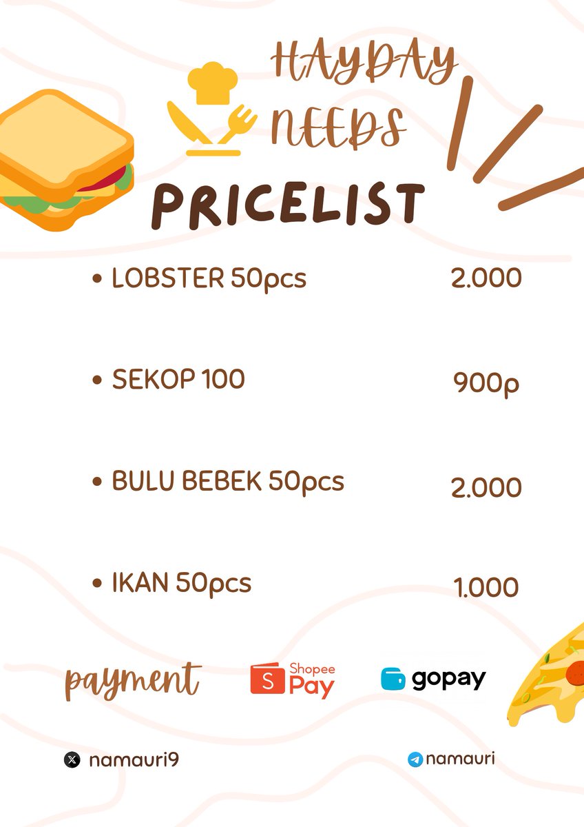met pagi yuk yg butuh lobster sekop sm bulbek ready ya