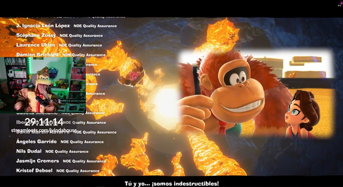 JVindahouse's tweet image. Luego de 60 horas de juego he terminado Donkey Kong Bananza y...
QUE OBRA MAESTRA DE JUEGO
Una celebración de TODA la historia de donkey kong
Un soundtrack ESPECTACULAR
Un jefe final sin IGUAL
Y esa canción DEL FINAL
ESTE JUEGO ES MUCHO MEJOR QUE MARIO ODYSSEY