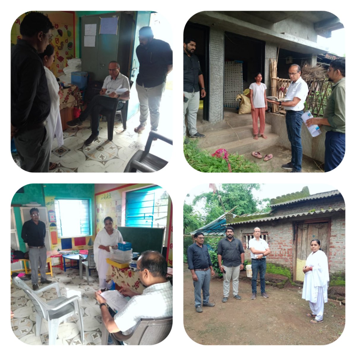 આયુષ્માન આરોગ્ય મંદિર કાકડકૂઈ ના સેજાના ગામ મોટાજાબુડા ખાતે મમતા દિવસ તેમજ અતિ જોખમી સગર્ભા માતા અને ટીબીના દર્દીની તાલુકા આરોગ્ય અધિકારી સાહેબ શ્રી દ્વારા મુલાકાત લેવામાં આવી...