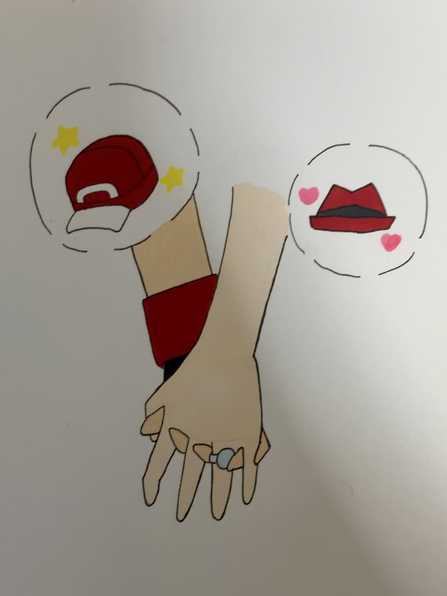 Shikinoart's tweet image. 恋人繋ぎ
Interlocked fingers
＃イラスト 
＃satosere 
＃夏の創作クラスタフォロー祭り
