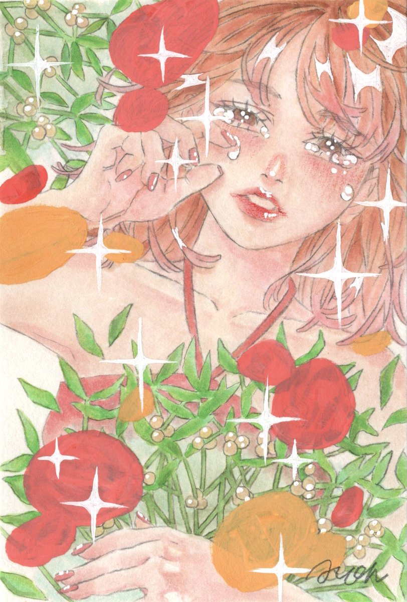 Yoh453_'s tweet photo. ヤドリギ

#イラスト #illustration #コピック #水彩 https://t.co/ljSnJNKJXd