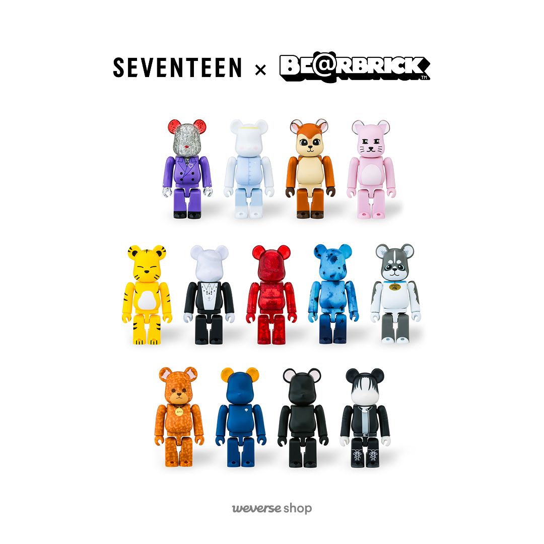 pledis_17 Pre-order #SEVENTEEN X BE@RBRICK Official Merch💗 Pre pledis_17 Pre-order #SEVENTEEN X BE@RBRICK Official Merch💗 Pre