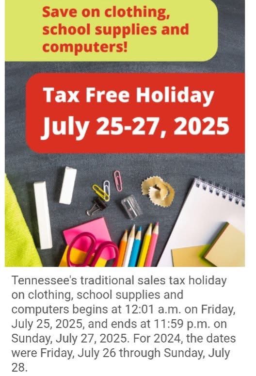 North Parkway Middle (@npmspanthers) on Twitter photo Take advantage of the tax free holiday this weekend! <a href="/JMCSchools/">Jackson-Madison County Schools</a> <a href="/suptking/">Marlon D. King</a> <a href="/ChontelBri30557/">ChontelBridgeman</a> Take advantage of the tax free holiday this weekend! <a href="/JMCSchools/">Jackson-Madison County Schools</a> <a href="/suptking/">Marlon D. King</a> <a href="/ChontelBri30557/">ChontelBridgeman</a>