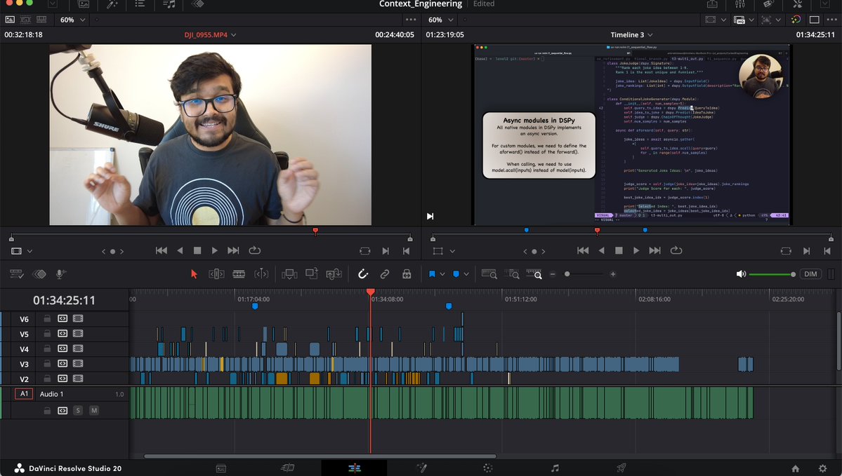 neural_avb's tweet image. Off twitter these days coz I am cooking the most potent Context Engineering hands-on tutorial I can cook.
Editing at 50%.