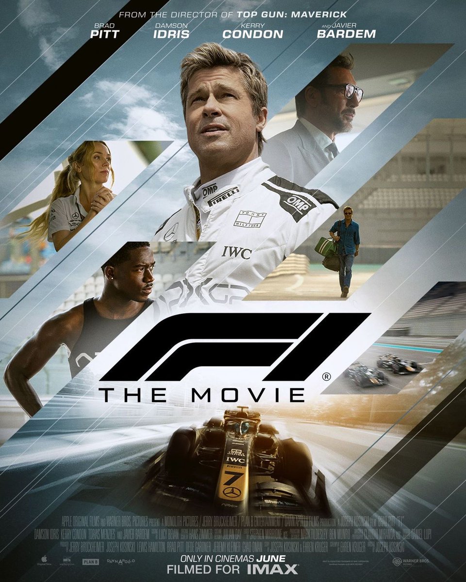 Watched #F1Movie Again Yesterday  – A Cinematic Thrill Ride! Best Film Ever made on Racing 💥