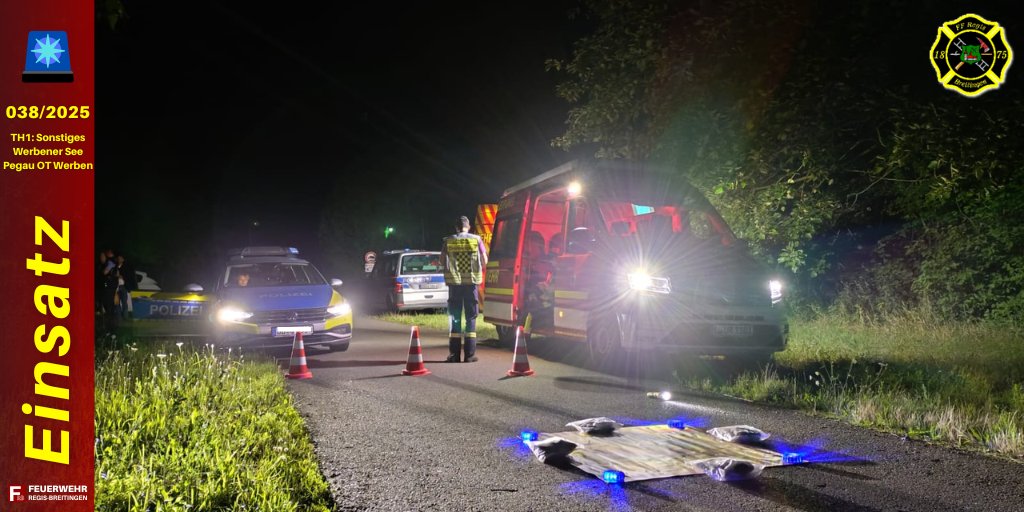 +++ Person vermisst - 24.07.2025 - 00:59 Uhr +++     

Weitere Informationen zu diesem Einsatz und alle weiteren Einsatzberichte finden Sie auf unserer Website unter: ff-regis-breitingen.de 

#imEINSATZfürREGISBREITINGEN #WIRfürREGISBREITINGEN #RegisBreitingen112
*mt