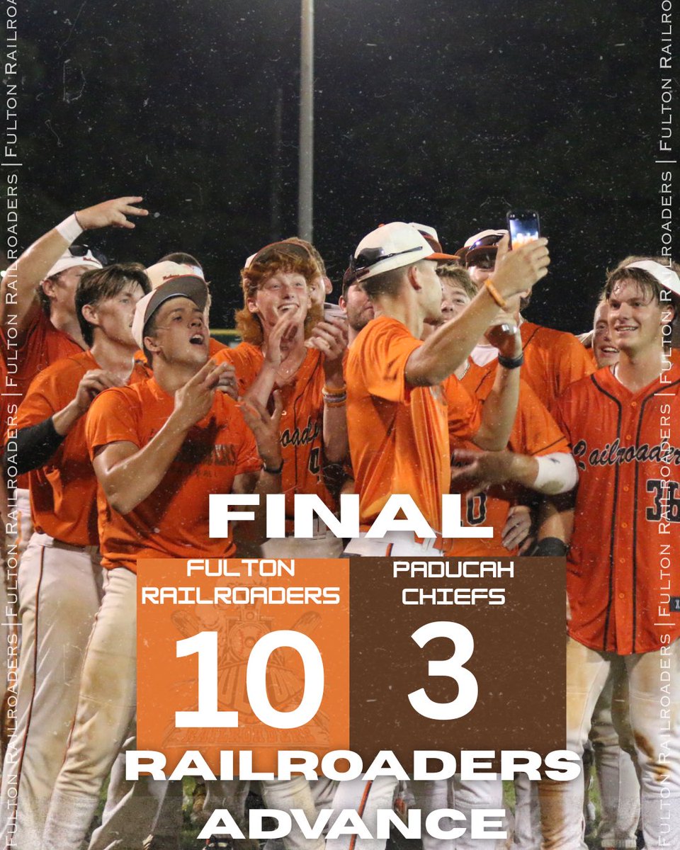 The train keeps rolling!🚂🙌

Game 3 of this series will be held tomorrow night in Paducah!