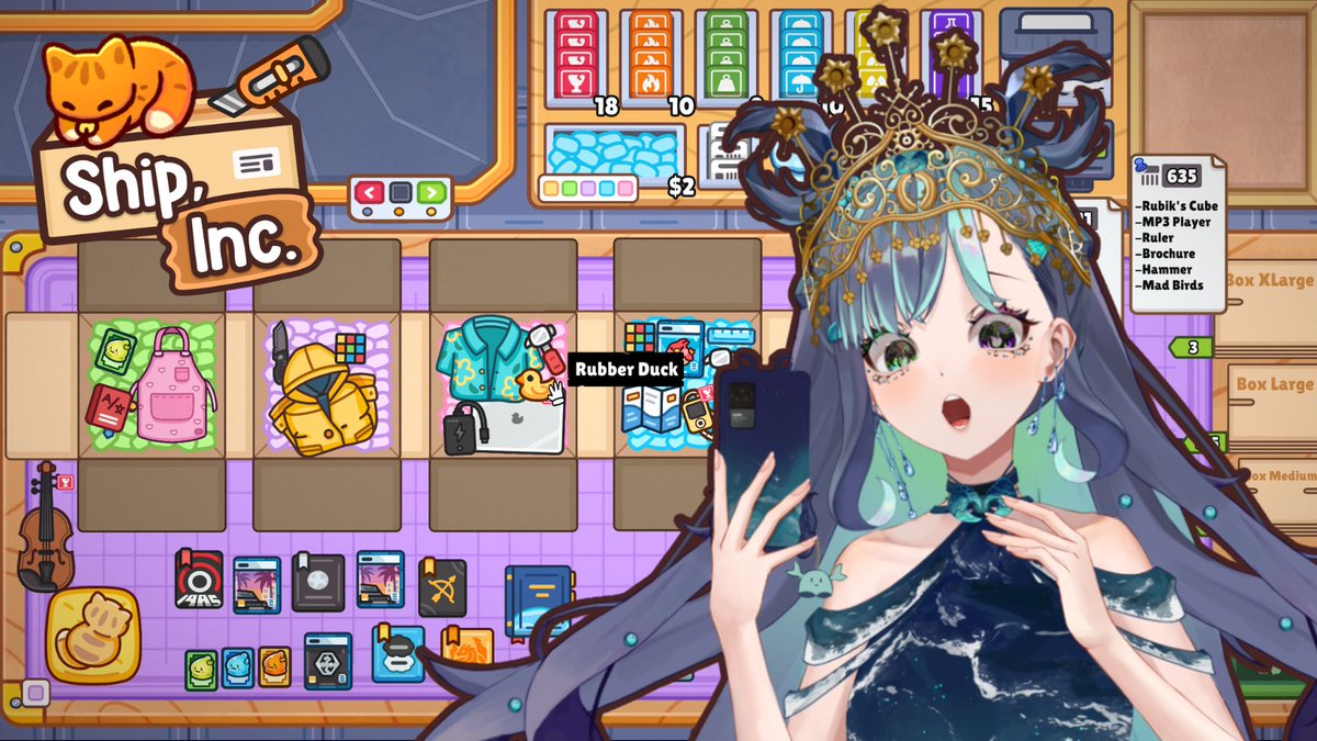 kaniisama's tweet photo. Siang ini kita bakal main game Ship Inc. dari @rogueducknet
Bakal ada giveaway steam code game ini untuk 2 orang yang beruntung di akhir stream!
24th July 2025
Thursday
11.00 AM (GMT+7)
Live on Twitch & Youtube:
https://t.co/Q6DVK4UmYd & https://t.co/KCLs61hyFZ
#shipinc https://t.co/JnVo3yZjbV