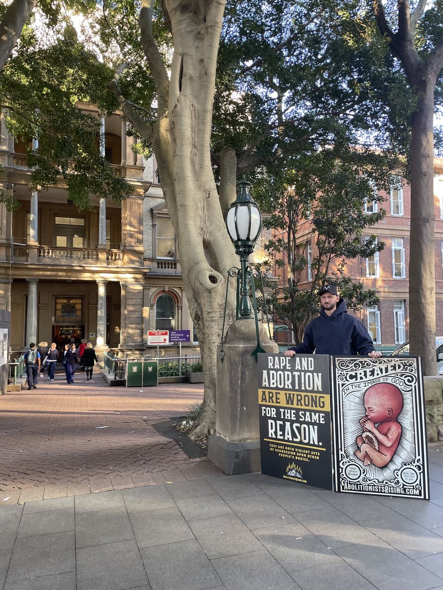 KILLABORTIONNOW's tweet image. Abolish Abortion Australia after evangelising at Usyd for there O-week had the idea of confronting the culture of death where many murderers visit or actually help murderers procure their murder through a hit man for hire. This is us outside RPA (Royal Prince Alfred Hospital) in…