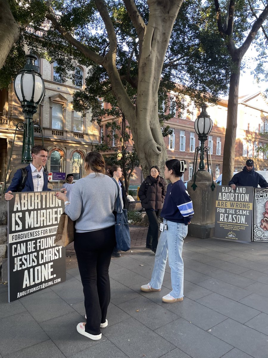 KILLABORTIONNOW's tweet image. Abolish Abortion Australia after evangelising at Usyd for there O-week had the idea of confronting the culture of death where many murderers visit or actually help murderers procure their murder through a hit man for hire. This is us outside RPA (Royal Prince Alfred Hospital) in…