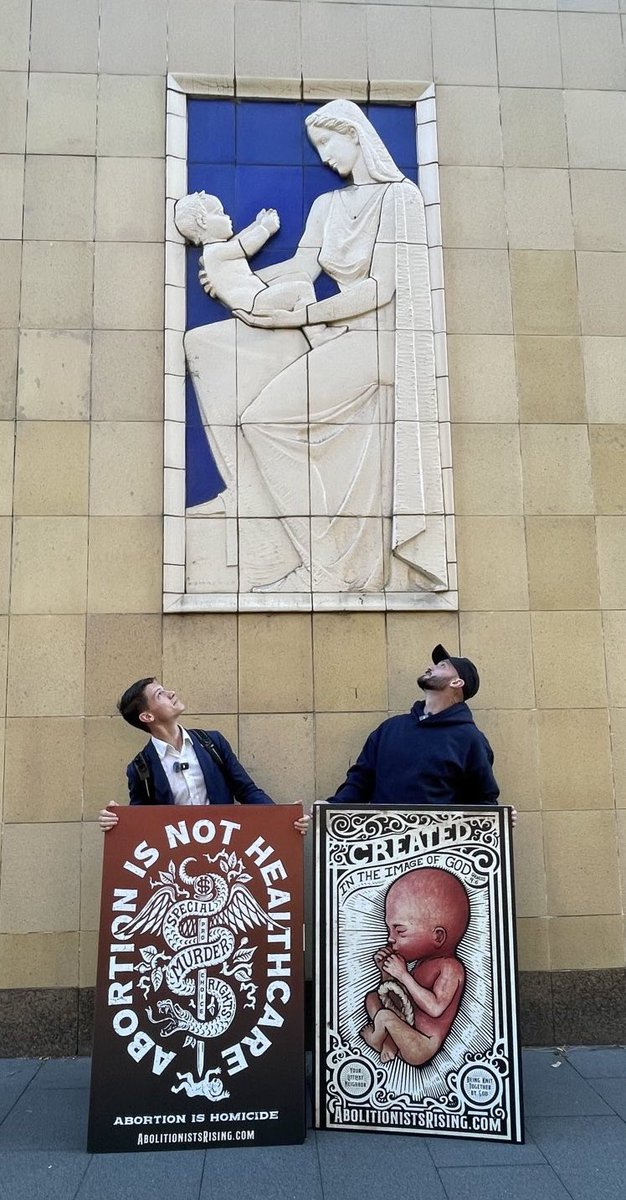 KILLABORTIONNOW's tweet image. Abolish Abortion Australia after evangelising at Usyd for there O-week had the idea of confronting the culture of death where many murderers visit or actually help murderers procure their murder through a hit man for hire. This is us outside RPA (Royal Prince Alfred Hospital) in…
