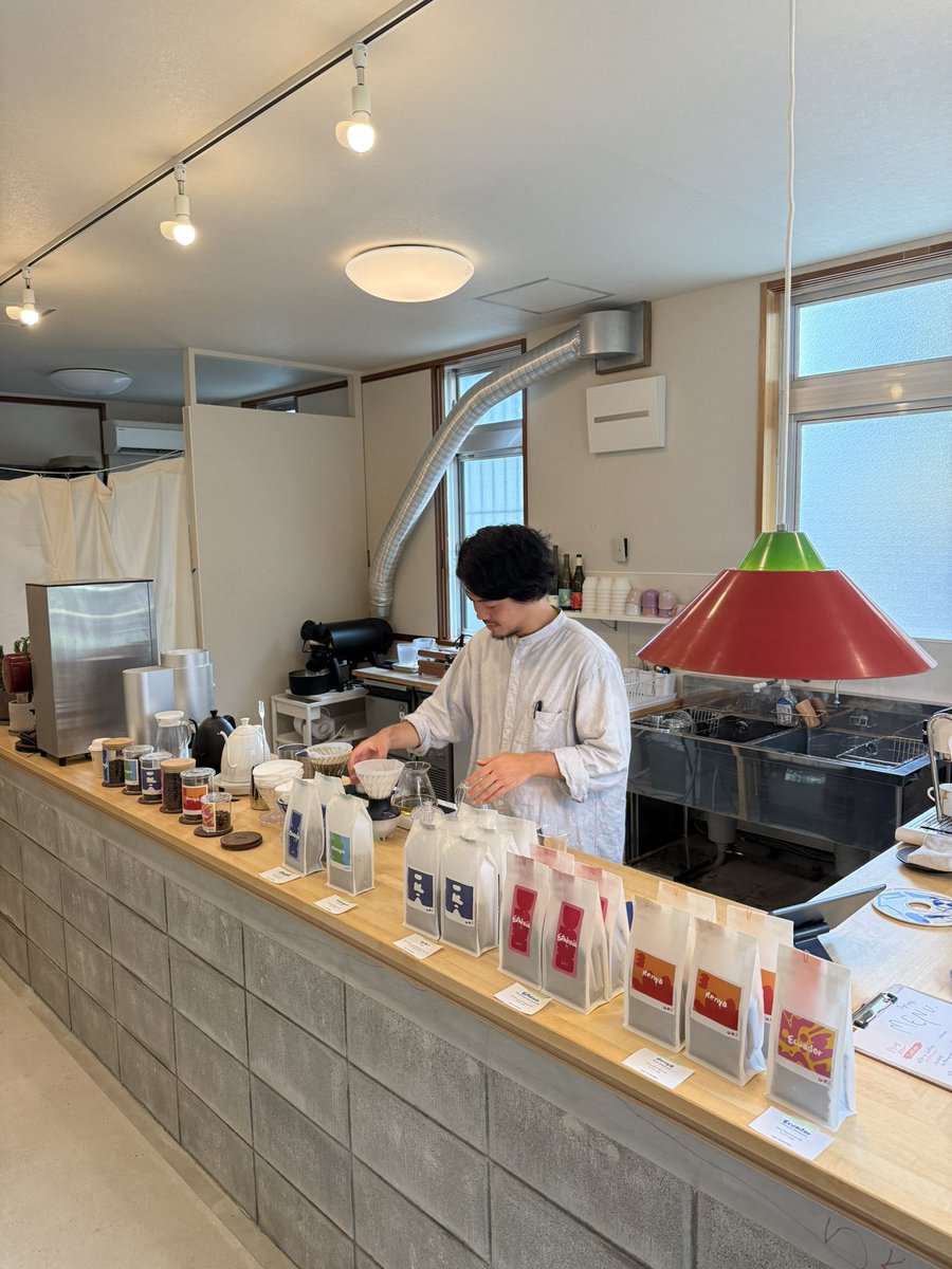 rdespressolab's tweet image. 今年のカップテイスターズ超イケイケだった新田さんのお店.Uki へ
予選終わりの8月末に大阪でカップテイスターズの報告とセミナーが開催出来そうな感じです☺️