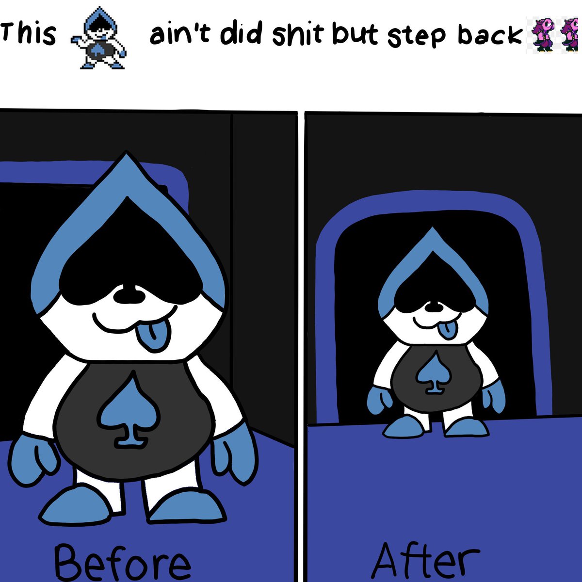 du_kky's tweet photo. #deltarune #meme #deltarunememe https://t.co/WcbuvaSe3J
