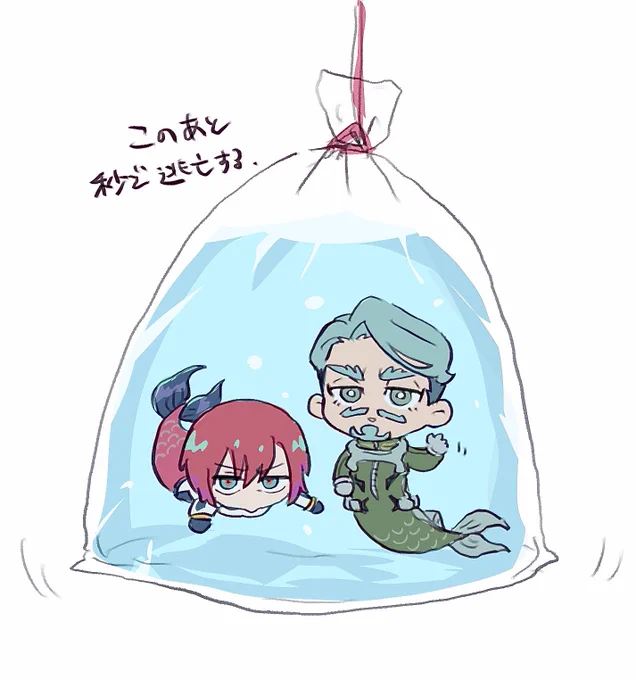 金魚すくわれ師弟