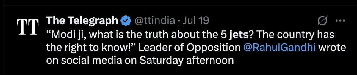 Aravind tweet media