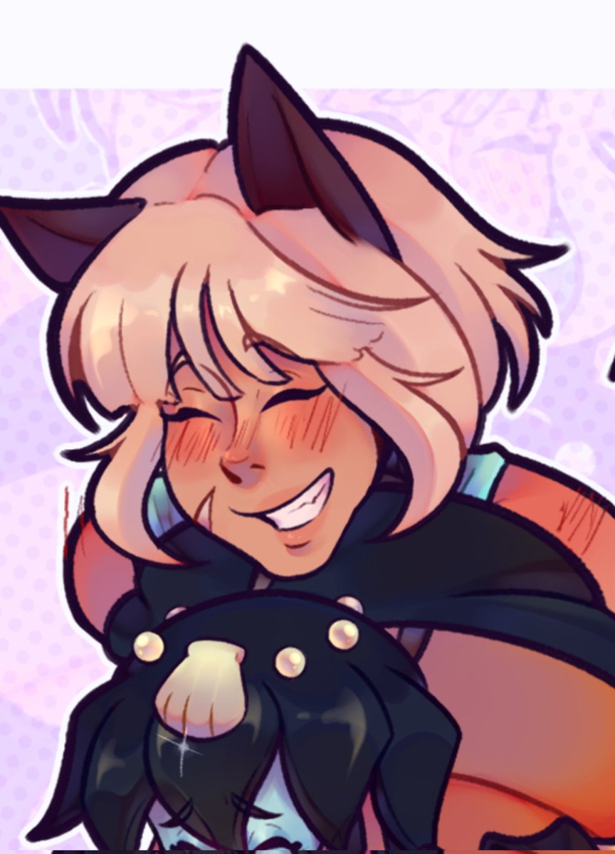 X15Taty's tweet image. A little bit of my part of #MsFortuneAppreciationCollab 🐟😽
Collaboration organised by @BeardyArtist ✨️