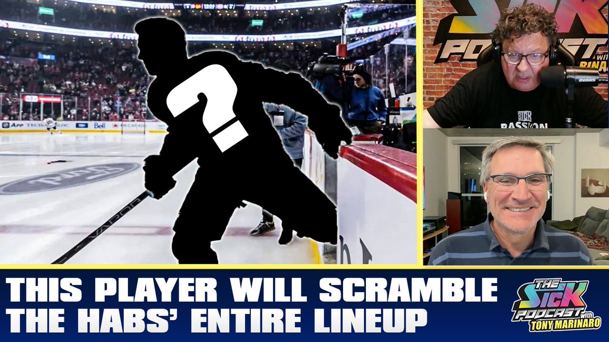 The Sick Podcast with Tony Marinaro (@thesickpodcasts) on Twitter photo 🚨New Episode🚨
<a href="/BWildeMTL/">Brian Wilde</a> joins <a href="/TonyMarinaro/">Tony Marinaro</a> to discuss:
🔵Montembeault over/under 35 wins?
🔵Breaking up the 1st line?
🔵When will Hutson sign his extension?
🔵& more
Full pod👇
Watch: youtube.com/live/RmkkXLjE5…
Listen: traffic.megaphone.fm/SICMED75210212…
#GoHabsGo #thesickpodcast 🚨New Episode🚨
<a href="/BWildeMTL/">Brian Wilde</a> joins <a href="/TonyMarinaro/">Tony Marinaro</a> to discuss:
🔵Montembeault over/under 35 wins?
🔵Breaking up the 1st line?
🔵When will Hutson sign his extension?
🔵& more
Full pod👇
Watch: youtube.com/live/RmkkXLjE5…
Listen: traffic.megaphone.fm/SICMED75210212…
#GoHabsGo #thesickpodcast
