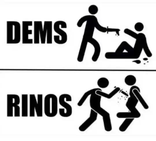 The Only Difference between a Democrat &amp; RINO