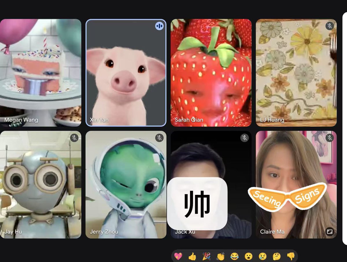 ClaireMa12's tweet image. where is LJ?
Why Jerry winking?
Why everyone looks crazy