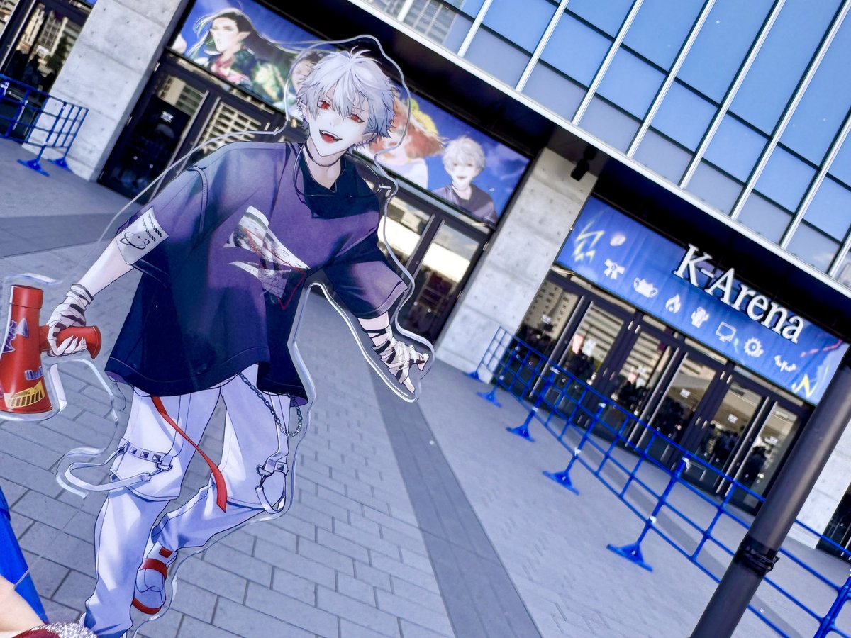 msnpkm's tweet image. Kアリーナぁぁぁー！
幸運なことに席すごいよくて😭😭
瞬き忘れるくらい🎲が目の前に存在してた