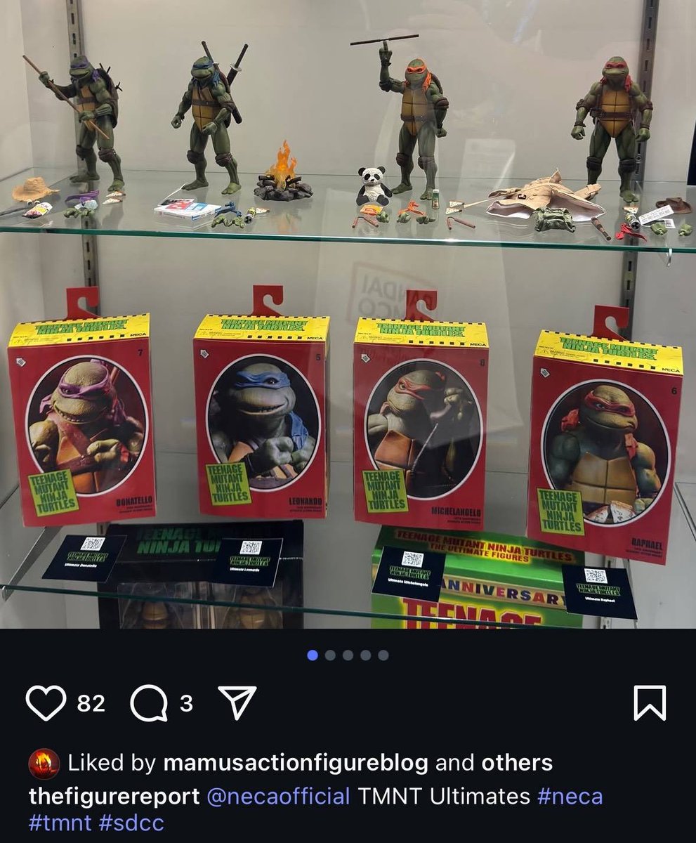 NECA Ultimate Movie TMNT single releases