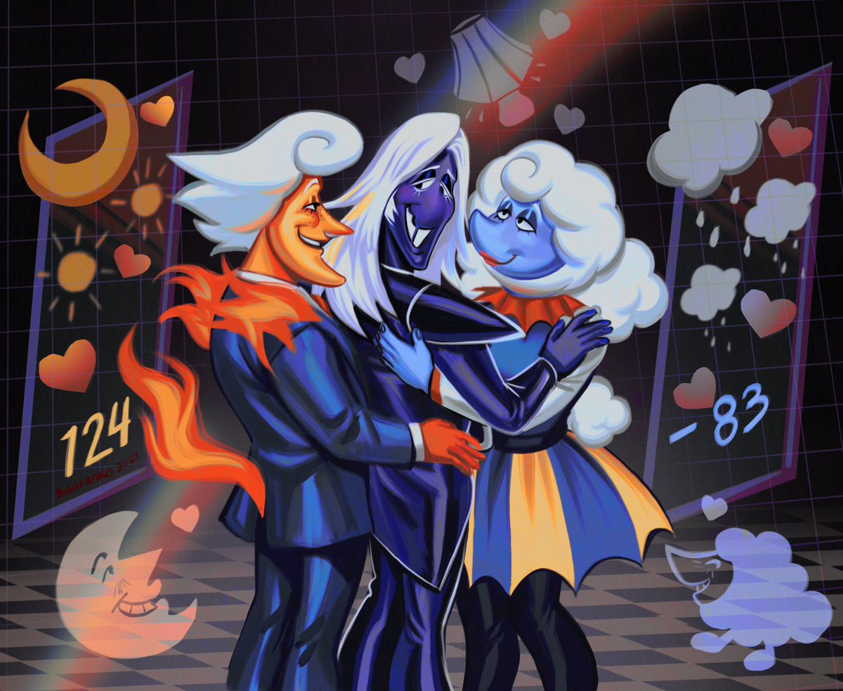 kaaranko's tweet image. I WANT THEM TO BE TOGETHER AGAIN!!!
#deltarunespoilers #weatherkaard #lanino #elnina #rouxlskaard