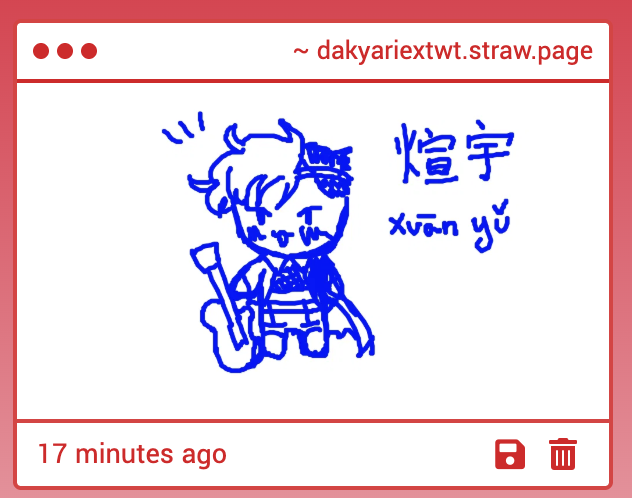 dakyarie's tweet image. Awww.. 🥹🧡
(Xuan Yu I will learn how to properly write and pronounce your name for you heheheh)