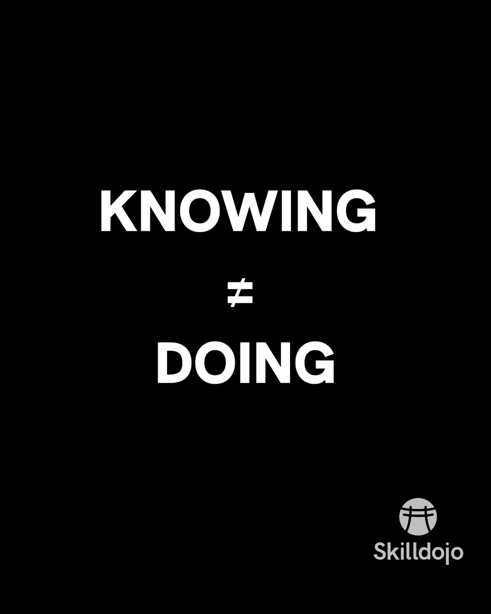 haroonhbhatti's tweet photo. 25 years in the corporate world and I keep seeing it:
We train.
They nod.
Nothing changes.
Why?
Because KNOWING ≠ DOING.
People don’t need more content.
They need more reps.
Practice beats passive learning, every time.
#Skilldojo #PracticeUsingRoleplays https://t.co/hLLv0wWqiB