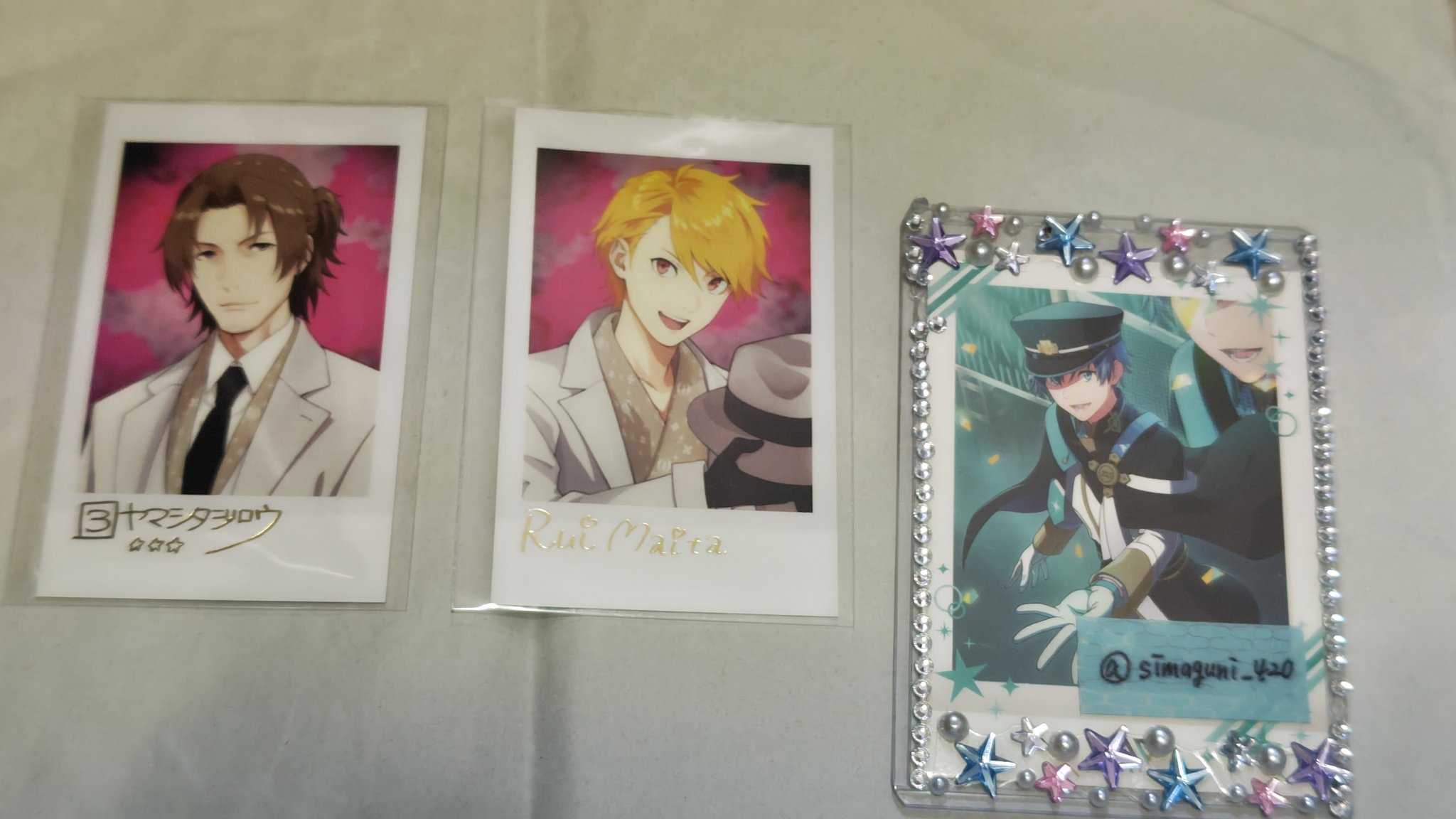 SideM FiFS展 インスタントフォト風カード まとめ売り 特典 箔 BANDAI NAMCO Entertainment - 【箔押し】SideM FiFS展 フォト風