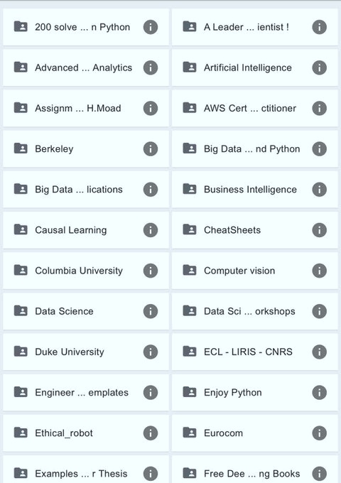 Shahin_XTechAI's tweet image. 🚨 𝗢𝘃𝗲𝗿 500TB of Premium Learning Content! 🚨
Tutorials 📚 | Courses 🎓 | Books 📘 | Workshops 🧠
💥 Data Science
💥 Python & AI
💥 Machine & Deep
💥 Google Cloud
💥 Big Data & Analytics
💥 Ethical Hacking & Cybersecurity
Want?
👉 Follow me I’ll DM
👉 Like+RT
👉 Reply"Send