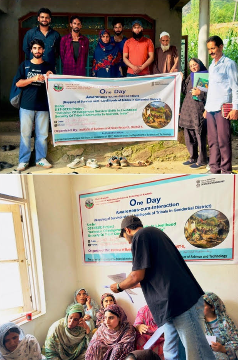 rayaan958's tweet photo. Mamar,Ganderbal IBPR,SKUAST-K,in collaboration with Animal Husbandry Dept.held an awareness-cumtraining program on July 21 under the DST-SEED project to integrate indigenous survival skills into sustainable livelihoods for tribal communities.#LivelihoodSecurity #TribalEmpowerment https://t.co/NEmpAg12BV
