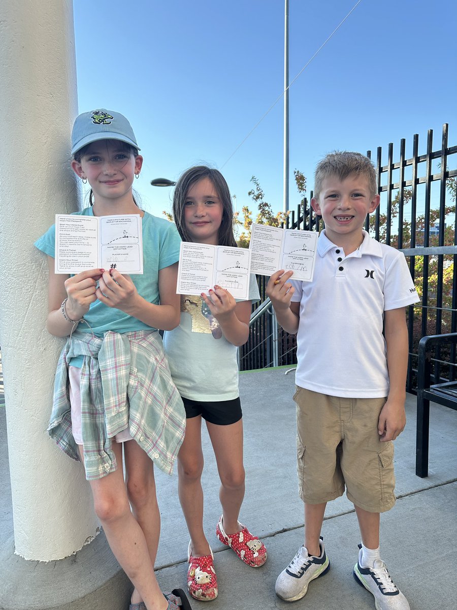 HillsboroHops's tweet image. Short Hops, your next adventure starts now! Pick up a new Hops Trail Passport at the Guest Services table and explore the ballpark like never before. Complete the journey and return it for a prize.
