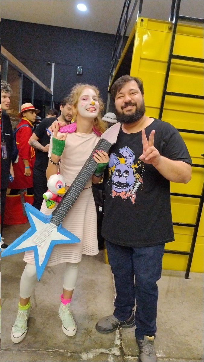 Gabibs8000's tweet image. PARABÉNS CORINHO!!!! Feliz aniversário @Core__Core! Tudo de bom pra você funf! Mando minhas boas energias pra q um novo ciclo de bons momentos se construa. Foi um prazer imenso te conhecer no evento, vamos com tudo!
(Só tenho essas fotos suas e memes seus na galeria 😅)