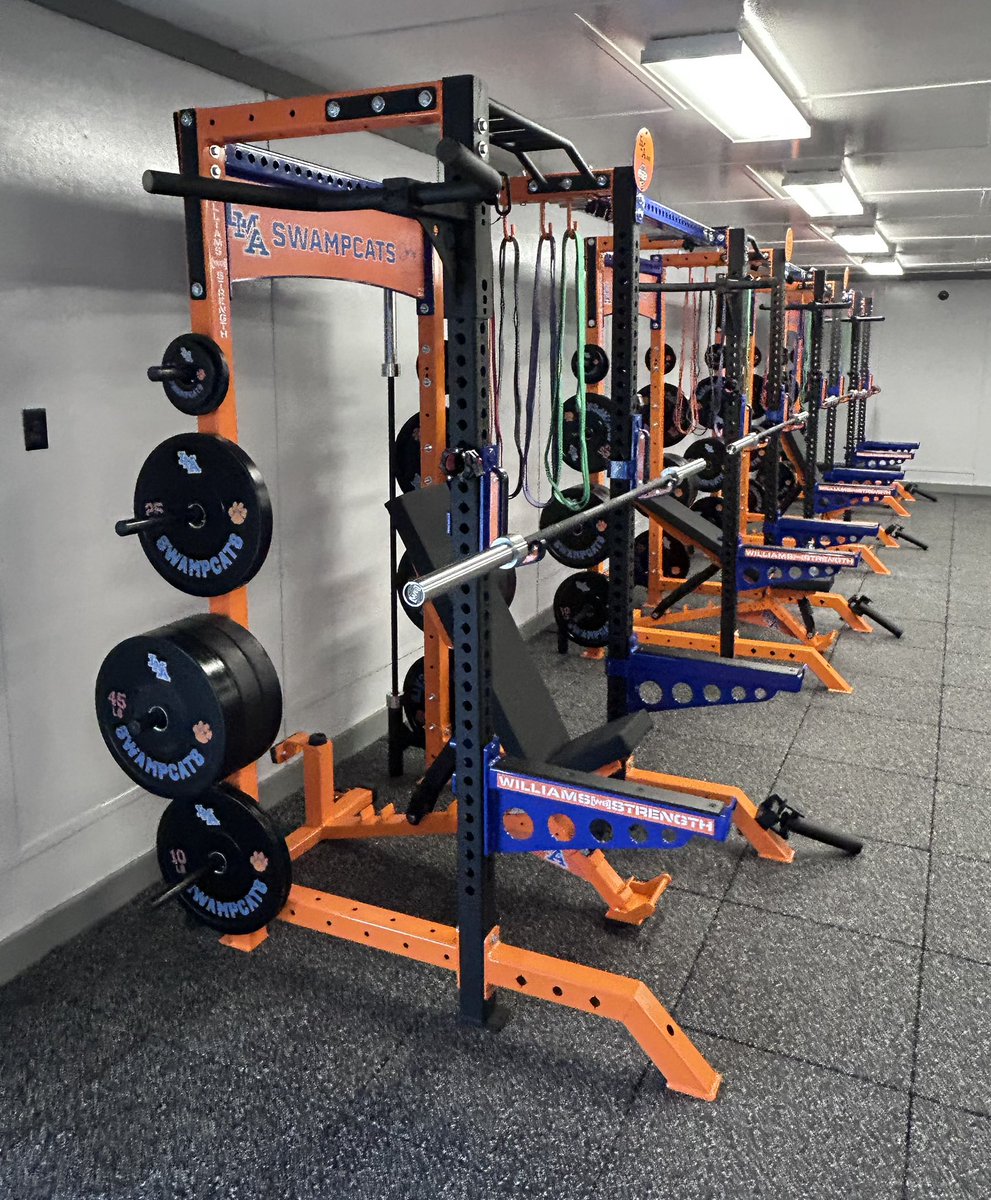 willsstrength's tweet image. Excited to serve Laurence Manning Academy, Coach Shawn McCord, and my longtime friend and Head FB Coach Jimmy Noonan. The Swampcats have their new Williams Strength facility and is setting the bar!