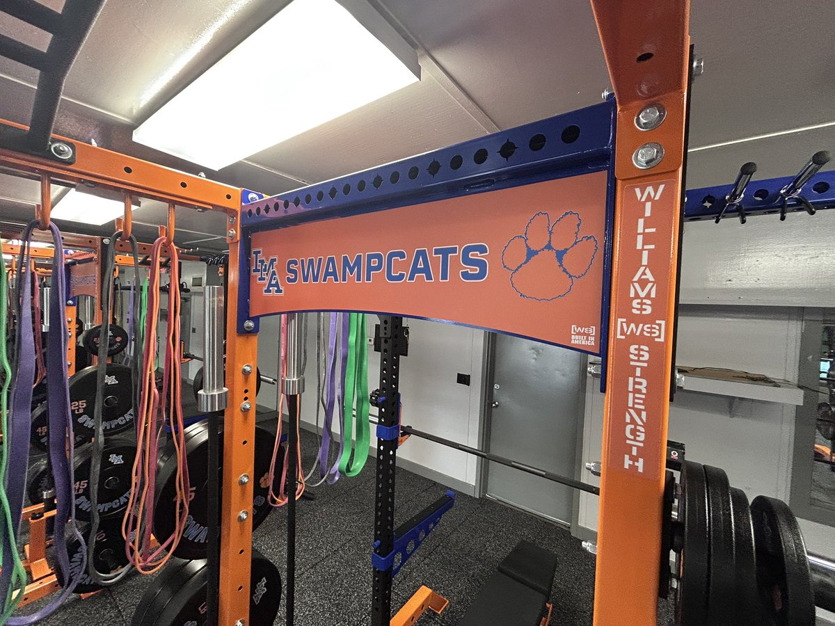 willsstrength's tweet image. Excited to serve Laurence Manning Academy, Coach Shawn McCord, and my longtime friend and Head FB Coach Jimmy Noonan. The Swampcats have their new Williams Strength facility and is setting the bar!
