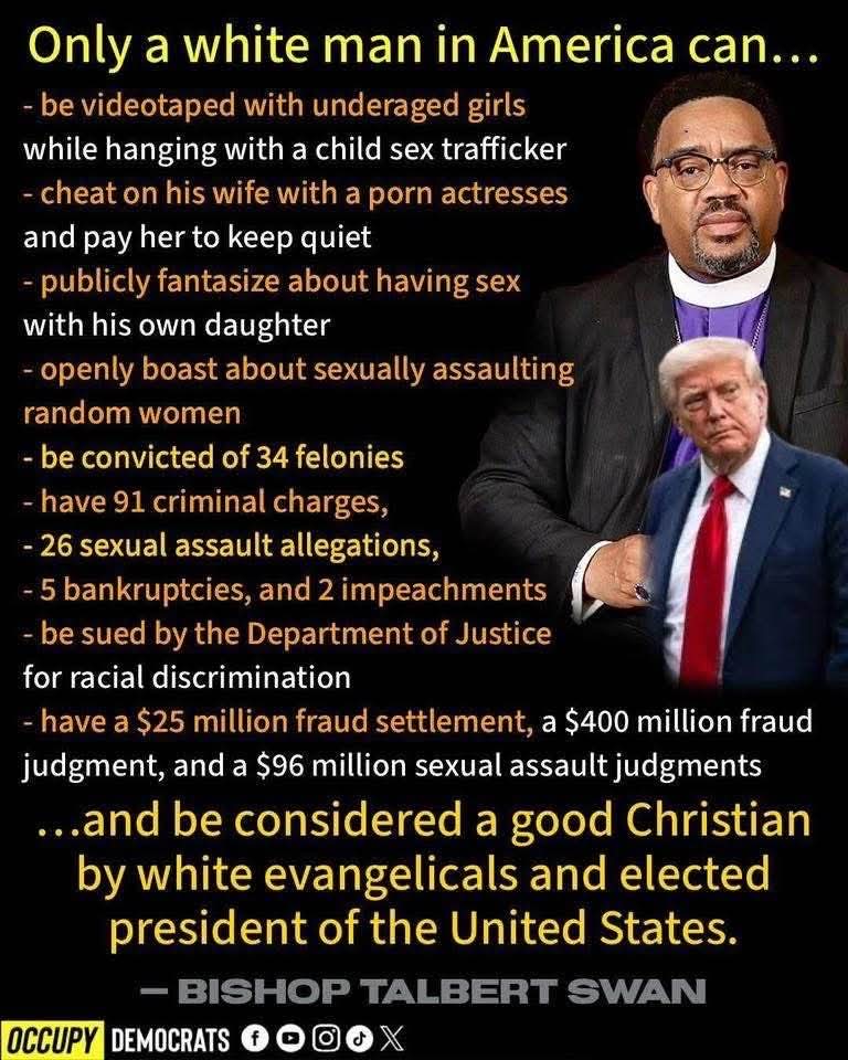 <a href="/Bubblebathgirl/">Paul A. Szypula 🇺🇸</a> <a href="/GavinNewsom/">Gavin Newsom</a> Donald Trump...and his Maga cult. Pathetic!