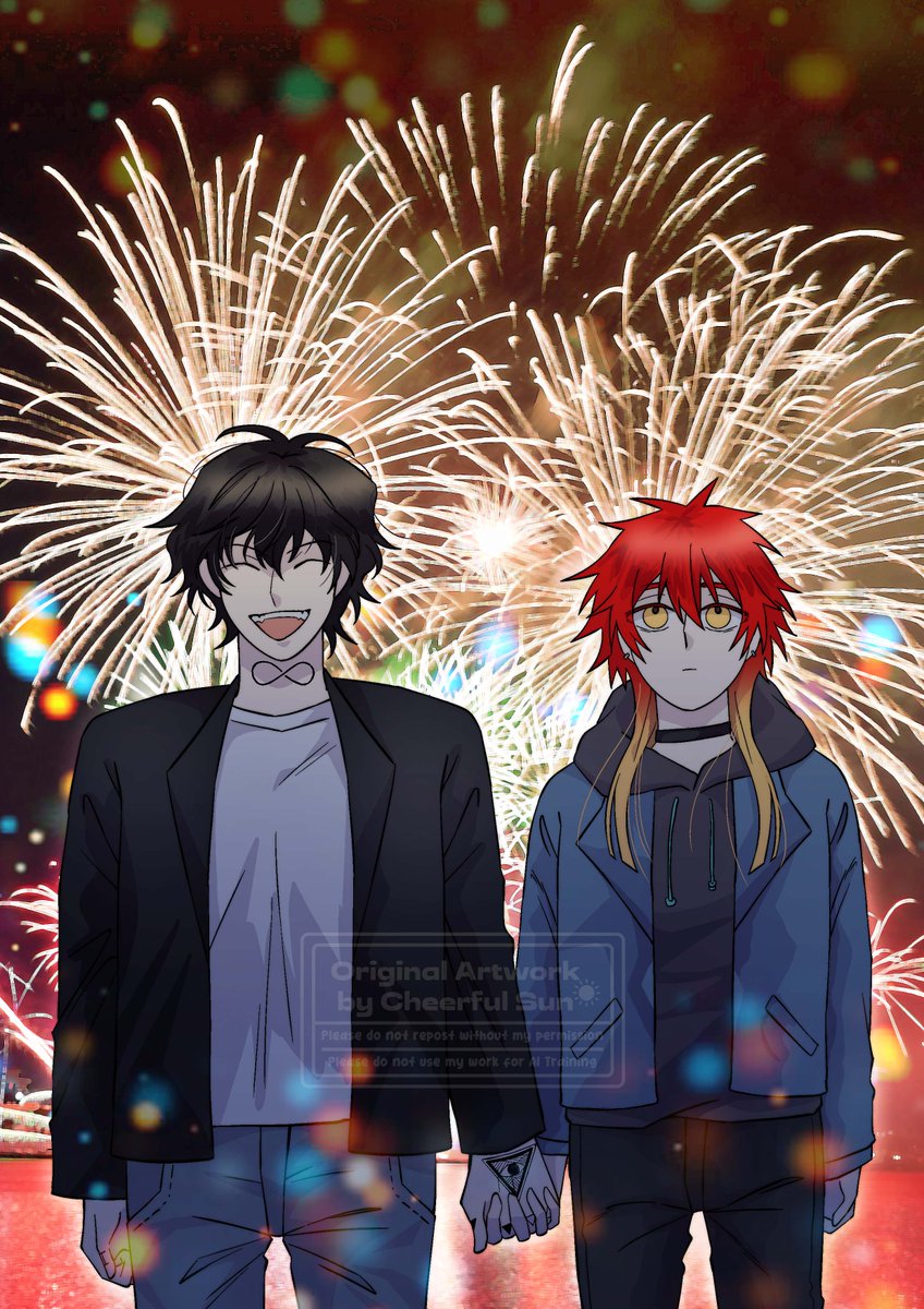 Kellychu_mew's tweet image. ⛰️🏹
My heart is bursting like fireworks
#棪焚 #やまちか #ウィンブレFA #endochika