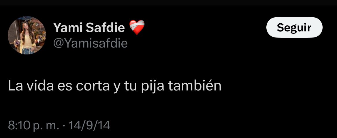 amo que yami vio el video de icardi y twitteó esto