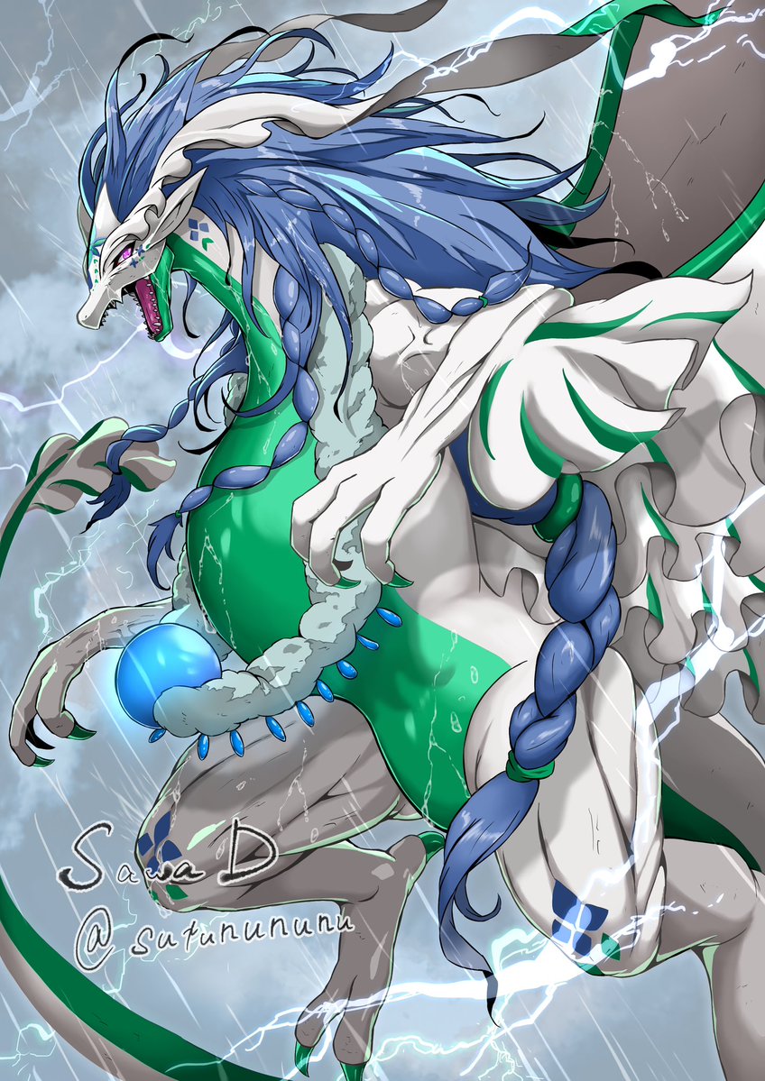 sutunununu's tweet image. Skebにてご依頼、ありがとうございました!!!!美しドラゴン描かせていただきました、、、!🐉
#commissionsopen