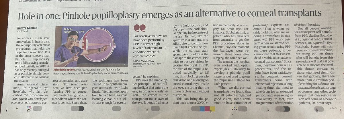 tnrags's tweet image. No newspaper gives corporate hospitals space on its pages as much as @the_hindu does — all in the guise of news. In a single day, MGM, Kauvery & Dr Agarwal’s have garnered acres of space for surrogate advertisements. Indirectly, the newspaper is pushing its readers to fill the…