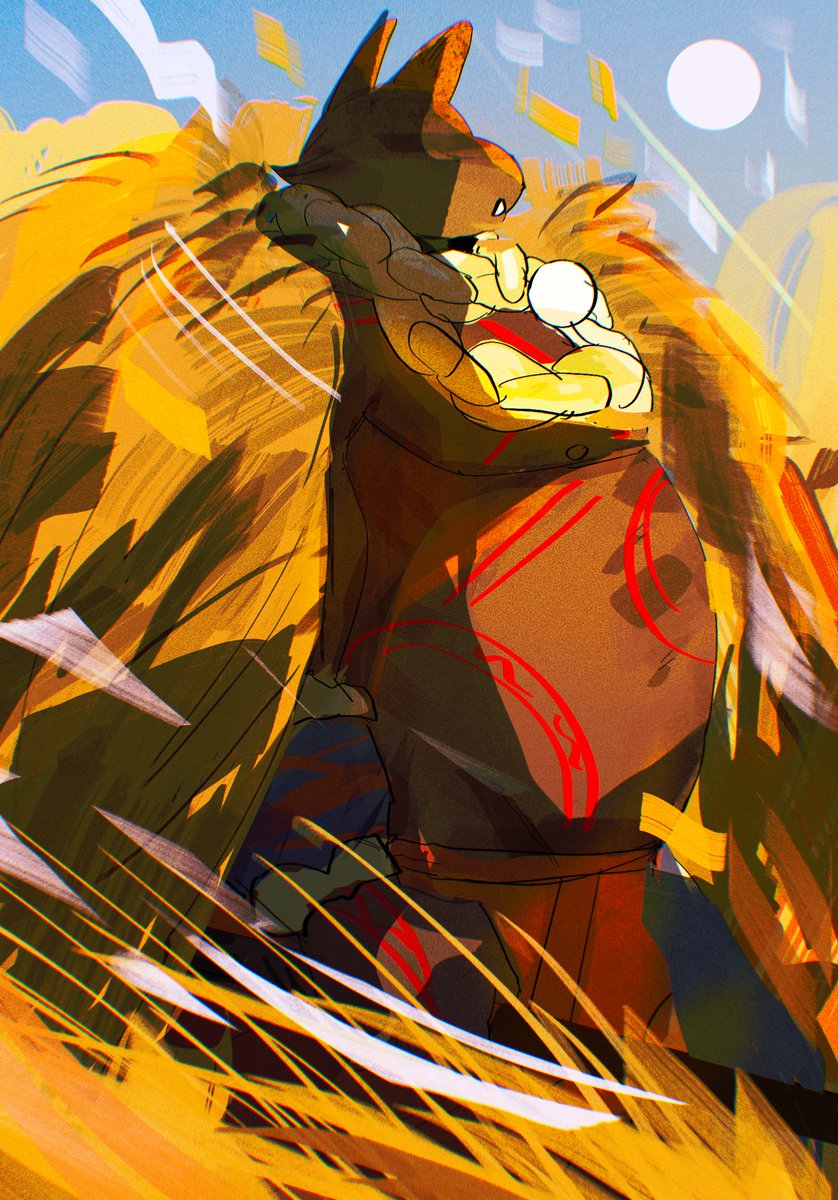 Egg3n's tweet image. paint experimenting!