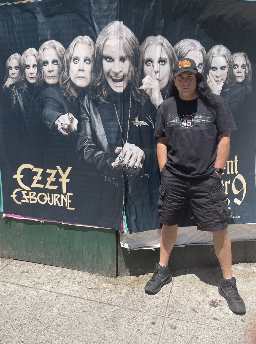 That time I ran into 9 Ozzy’s on the streets of NYC in 2022. #OzzyOsbourne #RIPOzzy