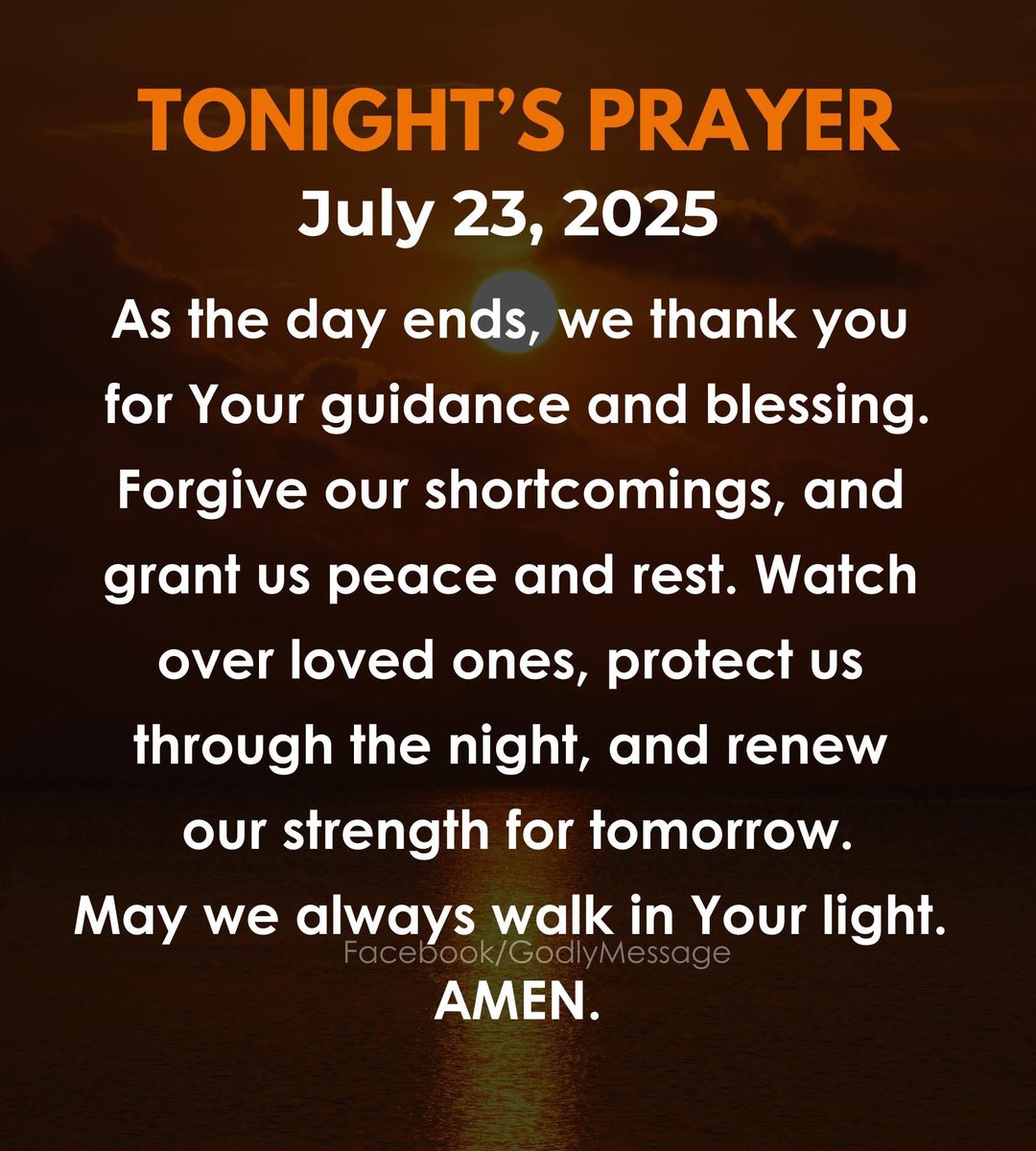 Evening prayer 🙏✝️✨