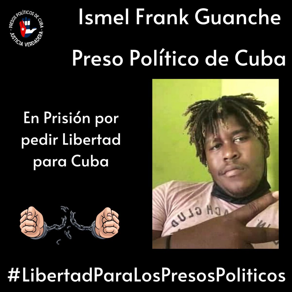 MassinoRaul's tweet image. Ayuda a que el #Twittazo por los #PresosDeCastro sea viral. Retuitea y usa los hashtags. ¡Su libertad depende de nosotros! #PresosPolíticosDeCuba